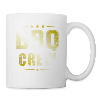 Équipe de barbecue - Mug blanc - blanc - Droite