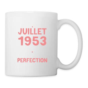 Cadeau anniversaire juillet 1953 - 70 ans en 2023 - Mug blanc - blanc - Droite