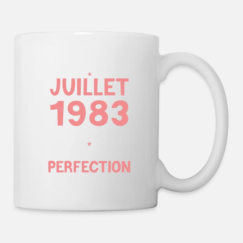Cadeau anniversaire juillet 1983 - Mug blanc - blanc