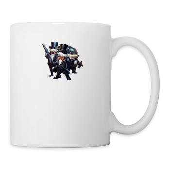 Revenge of the Orcas - Unique Orca & Boat - Tasse - Weiß - Rechts