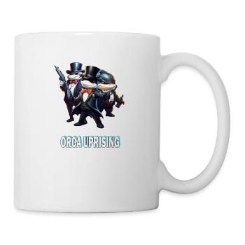 Join the Orca Uprising - Empowering Orca - Tasse - Weiß - Rechts