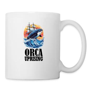 Join the Orca Uprising Inspired Killer Whale - Tasse - Weiß - Rechts