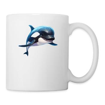 Funny Team Orca - Champion of the Sea - Save the - Tasse - Weiß - Rechts