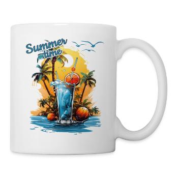 Summer Time Cocktail Beach Retreat - Mug - white - Right