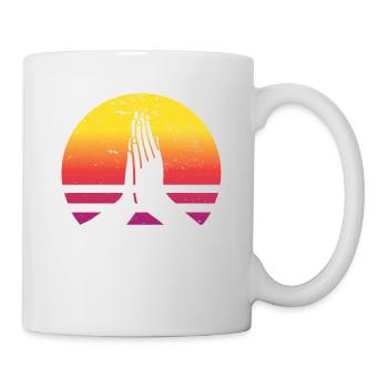 Aimer Dieu publiquement Verset biblique Citation Église de Jésus - Mug blanc - blanc - Droite