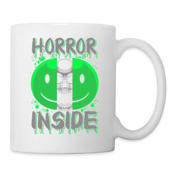 Zombie Horror Horror Film Festival + Halloween - Mug - white - Right