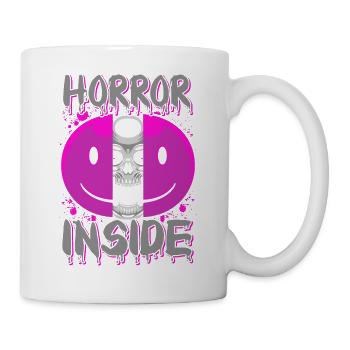 Zombie Horror Horror Film Festival + Halloween - Mug - white - Right