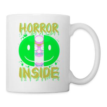 Festival du film d’horreur zombie + Halloween - Mug blanc - blanc - Droite