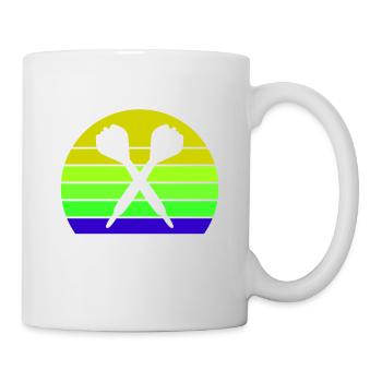 Darts Sport Club, Dartboard, Pfeil Sport Darts - Mug - white - Right