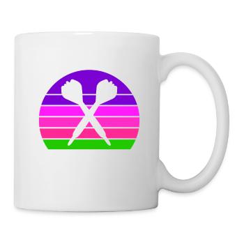 Darts Sport Club, Dartboard, Pfeil Sport Darts - Mug - white - Right