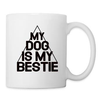 My Dog Is My Bestie - Mug - white - Right