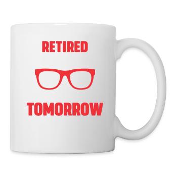 Optiker Geschenk Optometrie - Tasse - Weiß - Rechts