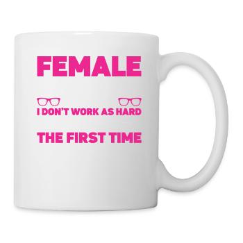 Optiker Geschenk Optometrie - Tasse - Weiß - Rechts