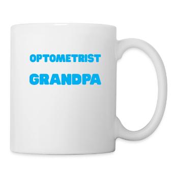 Optiker Geschenk Optometrie - Tasse - Weiß - Rechts