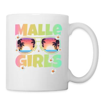 Malle Girls Tour - Tasse - Weiß - Rechts