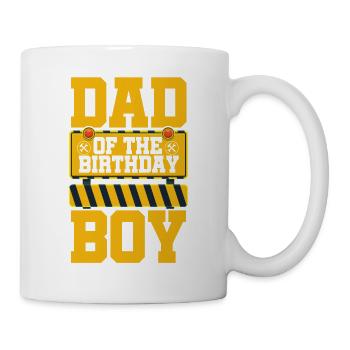 Dad Of The Birthday Boy - Tasse - Weiß - Rechts