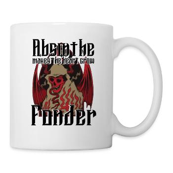 Satan Beelzebub Teufel Gothic Pentagram Mystisch - Tasse - Weiß - Rechts