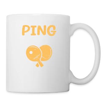 Ping Pong Legend Funny Table Tennis Player Team - Mug - white - Right