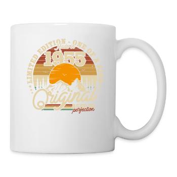 Cadeau Anniversaire 1955 (67 ans) - Mug blanc - blanc - Droite