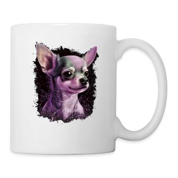 Chihuahua Puppy | Pretty Pink Dog Girly Mom Women - Mug - white - Right