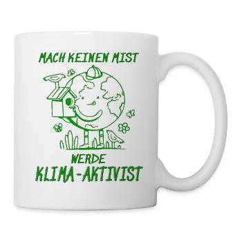 BECOME A CLIMATE ACTIVIST - Mug - white - Right