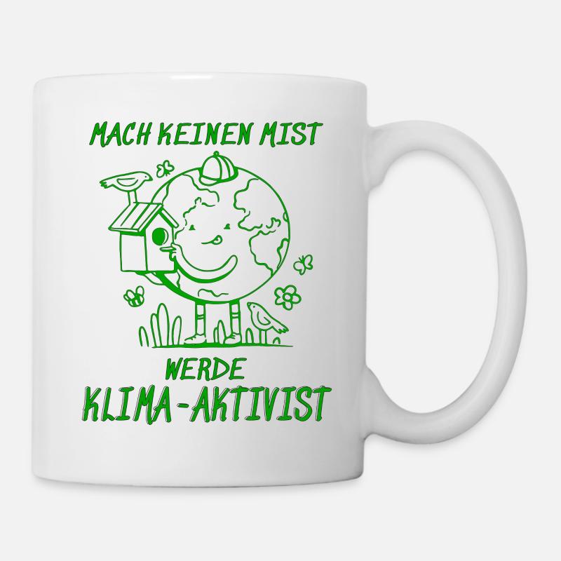BECOME A CLIMATE ACTIVIST - Mug - white