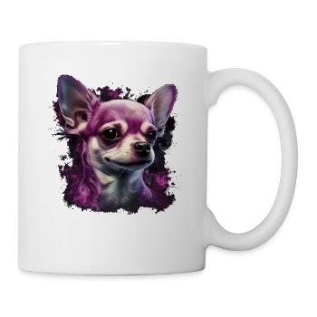 Chihuahua Puppy | Pretty Pink Dog Girly Mom Women - Mug - white - Right