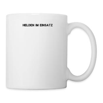 Feuerwehr - Helden im Einsatz - Tasse - Weiß - Rechts
