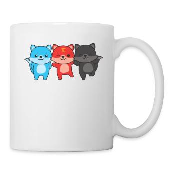 Polyamory Flag Gay Pride LGBTQ Fuchs - Tasse - Weiß - Rechts