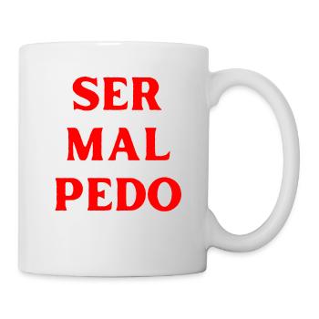 Unfreundlich sein Spanisch Sprache - Tasse - Weiß - Rechts
