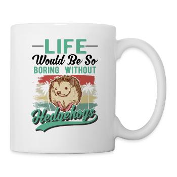 Hérisson Cadeau Hérisson épineux - Mug blanc - blanc - Droite