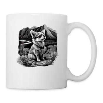 Chihuahua | Wandern Natur Berge Hund Wanderer - Tasse - Weiß - Rechts