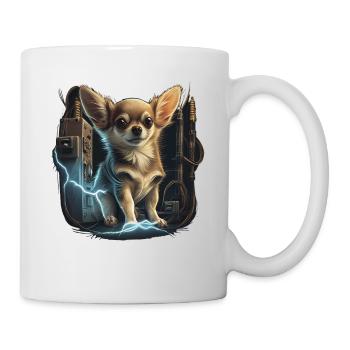 Chihuahua | Electrician Worker Electrical Job Dog - Mug - white - Right