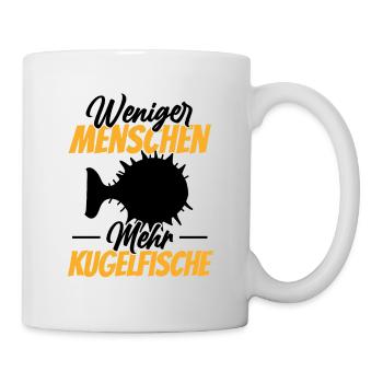 Mehr Kugelfische Riesenkugelfisch - Tasse - Weiß - Rechts