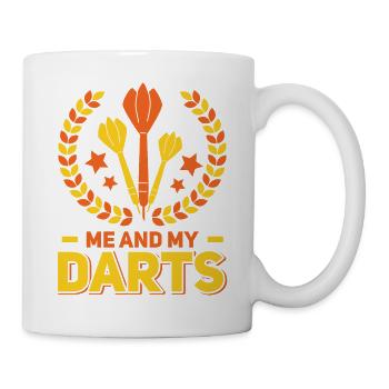 Darts Sport Club, Dartboard, Pfeil Sport Darts - Mug - white - Right