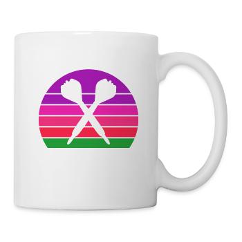 Darts Sport Club, Dartboard, Pfeil Sport Darts - Mug - white - Right
