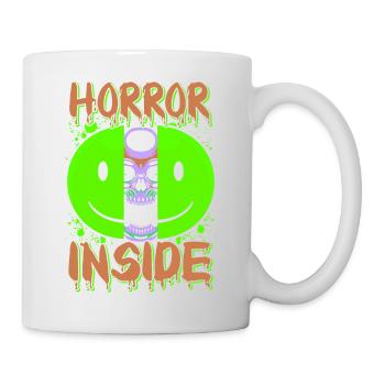 Zombie Horror Horror Film Festival + Halloween - Mug - white - Right
