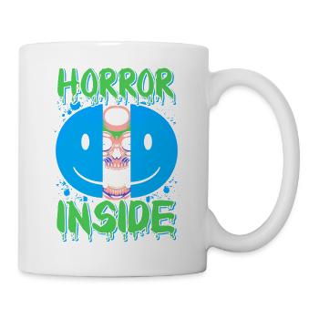 Zombie Horror Horror Film Festival + Halloween - Mug - white - Right