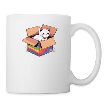 Pet Lover Transgender Lesbian Gay LGBT Rainbow Pun - Mug - white - Right