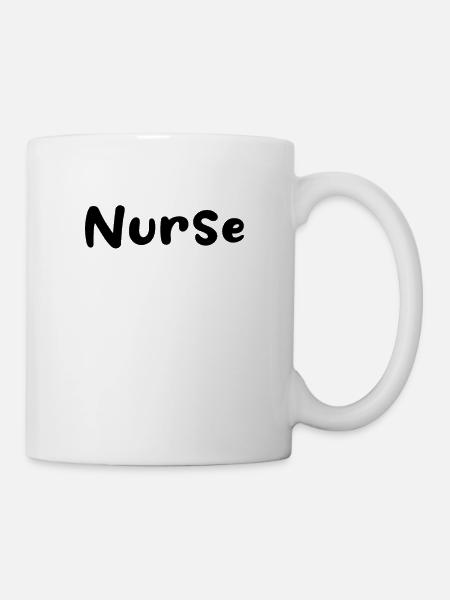 Nurse - Tasse - Weiß