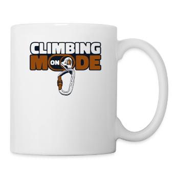 Climbing Mode On Sportklettern Speedklettern - Tasse - Weiß - Rechts
