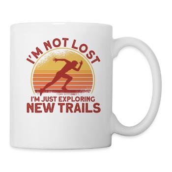 Ultramarathonläufer Ultramarathon Ultralauf Gesche - Tasse - Weiß - Rechts