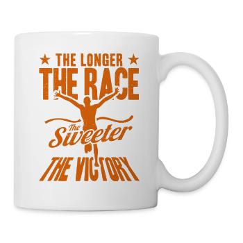 Ultramarathon Trail Running Marathon Runner Gift - Mug - white - Right