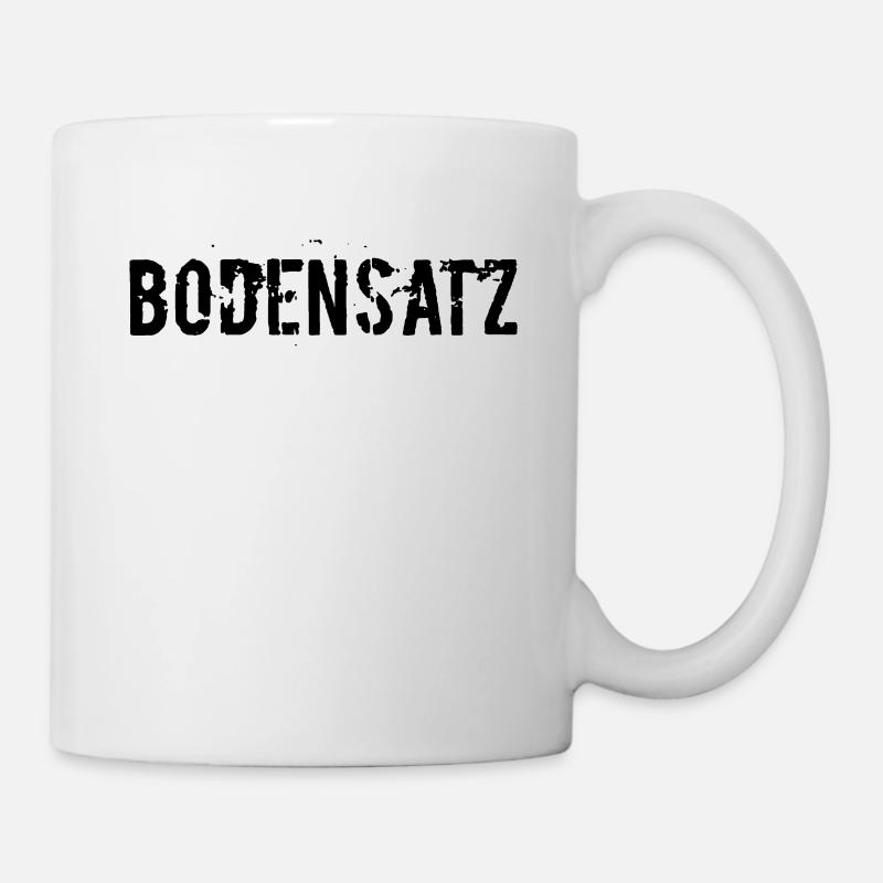 Bodensatz - Tasse - Weiß