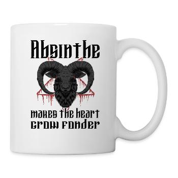 Satan Beelzebub Teufel Gothic Pentagram Mystisch - Tasse - Weiß - Rechts