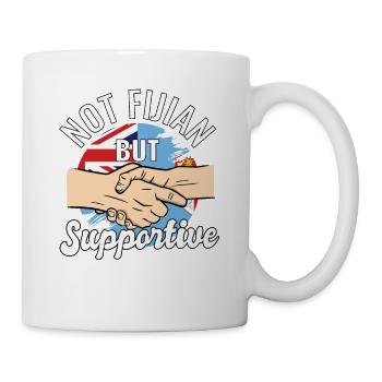 Not Fijian But Supportive Country Traveler Fiji - Mug - white - Right
