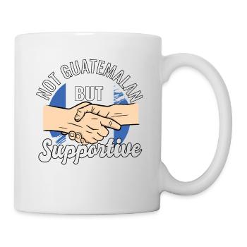 Pas guatémaltèque mais un voyageur de campagne solidaire - Mug blanc - blanc - Droite