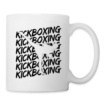 Kickboxing - Tasse - Weiß - Rechts