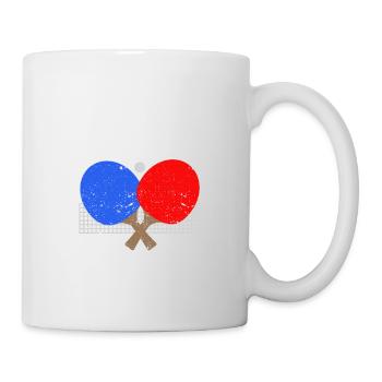 My Lucky Ping Pong Shirt Do Not Wash Lustiger - Tasse - Weiß - Rechts