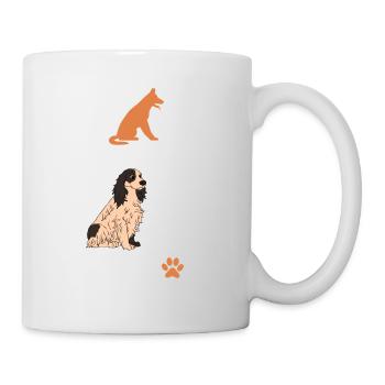 Life Is Too Short To Only Rescue One Dog - Mug - white - Right